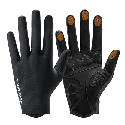 ROCKBROS Plain Full-Finger Cycling Gloves