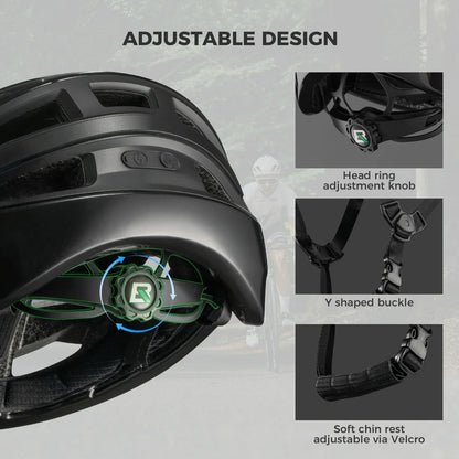 rockbros smart bike helmet 