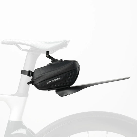 Cycling saddle bag 0.8L with mudguard for MTB and road bikes#Capacity_0.8L
