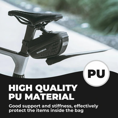 Cycling saddle bag 0.8L with mudguard for MTB and road bikes#Capacity_0.8L