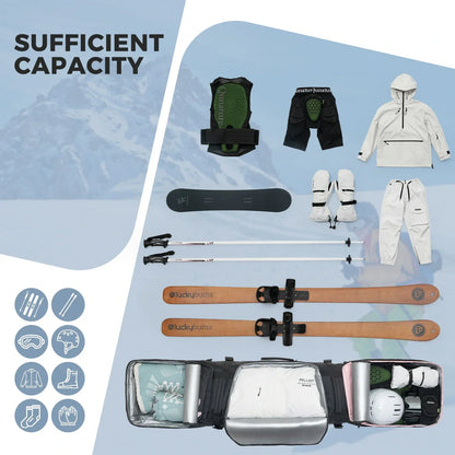 ski bag with wheels for snowboards