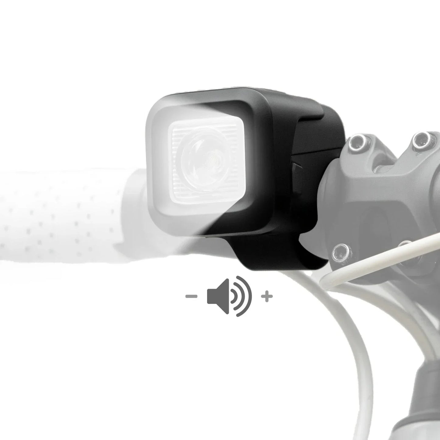 Electric Bicycle Headlight with Horn