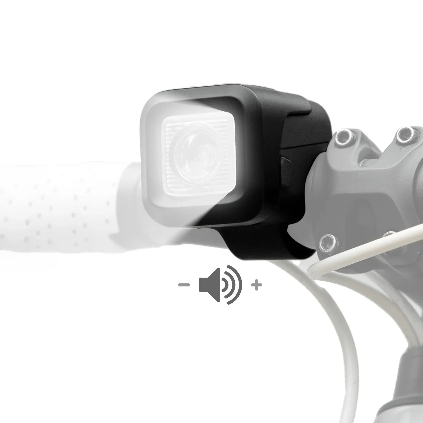 Electric Bicycle Headlight with Horn