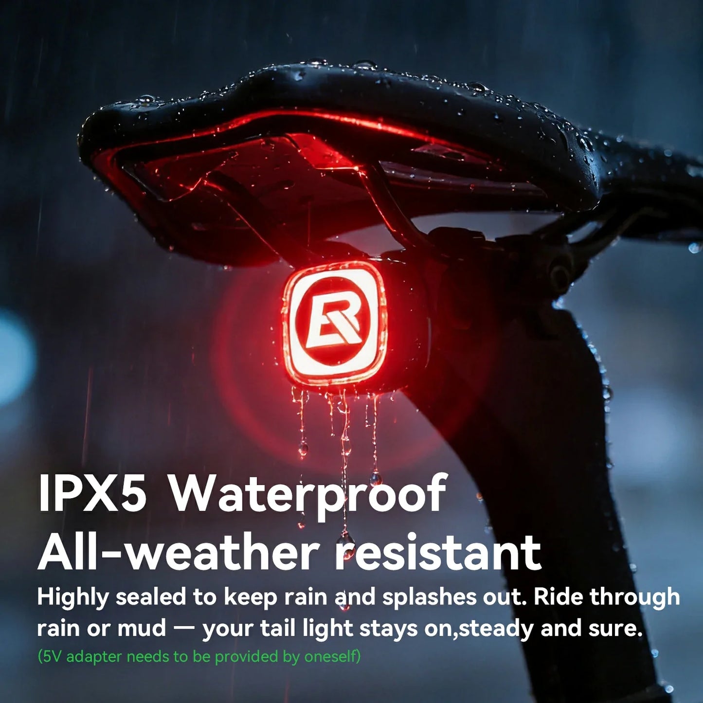 ROCKBROS Smart Bike Rear Light Q2MAX