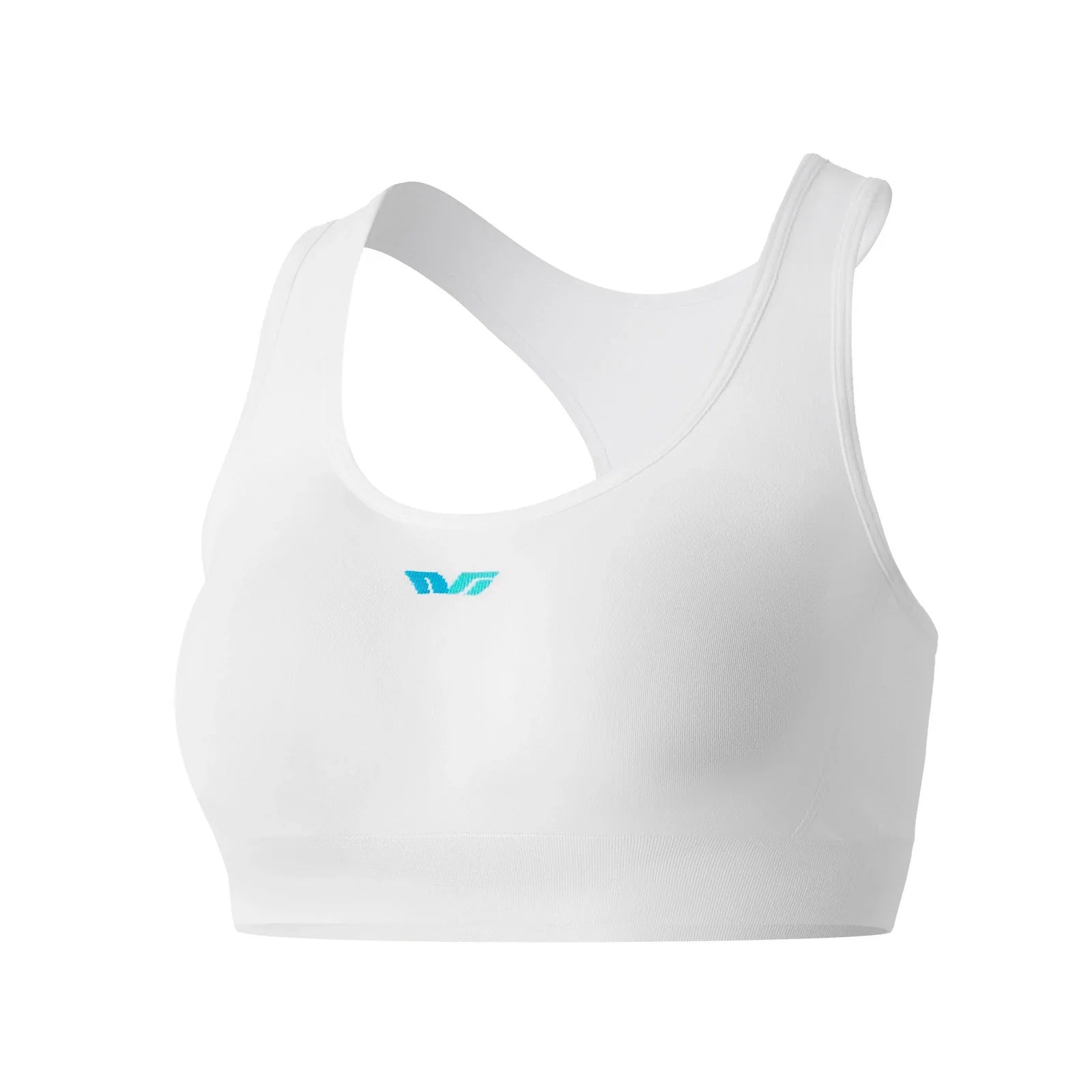 ROCKBROS sports bra for women high impact seamless padding
#Color_White