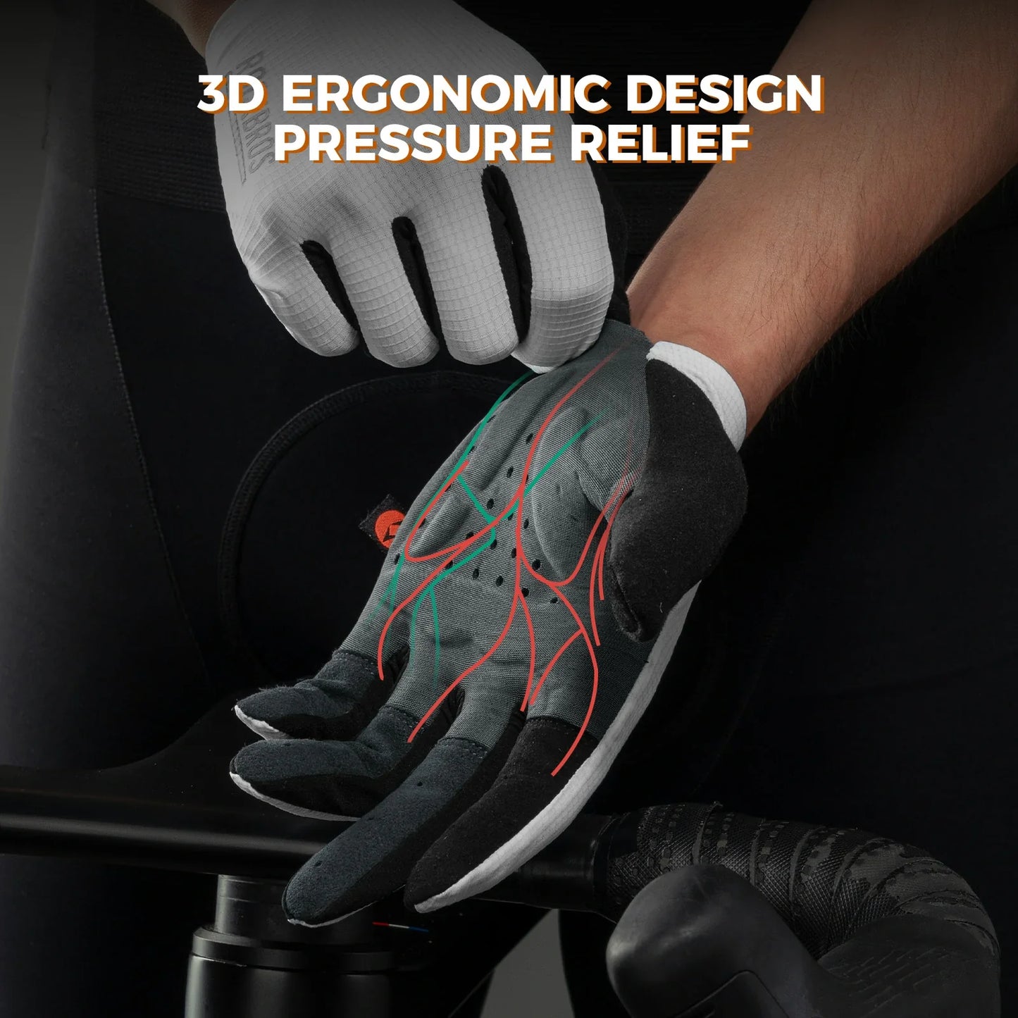 ROCKBROS summer cycling gloves breathable sun protection