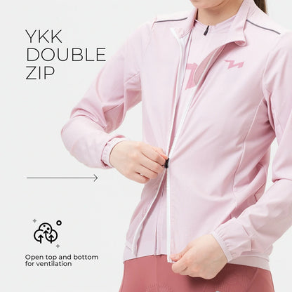 ROCKBROS TVI windproof jackets lightweight breathable for women
#Color_Pink