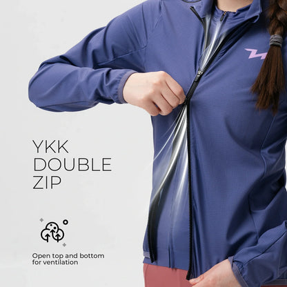 ROCKBROS TVI windproof jackets lightweight breathable for women
#Color_Purple
