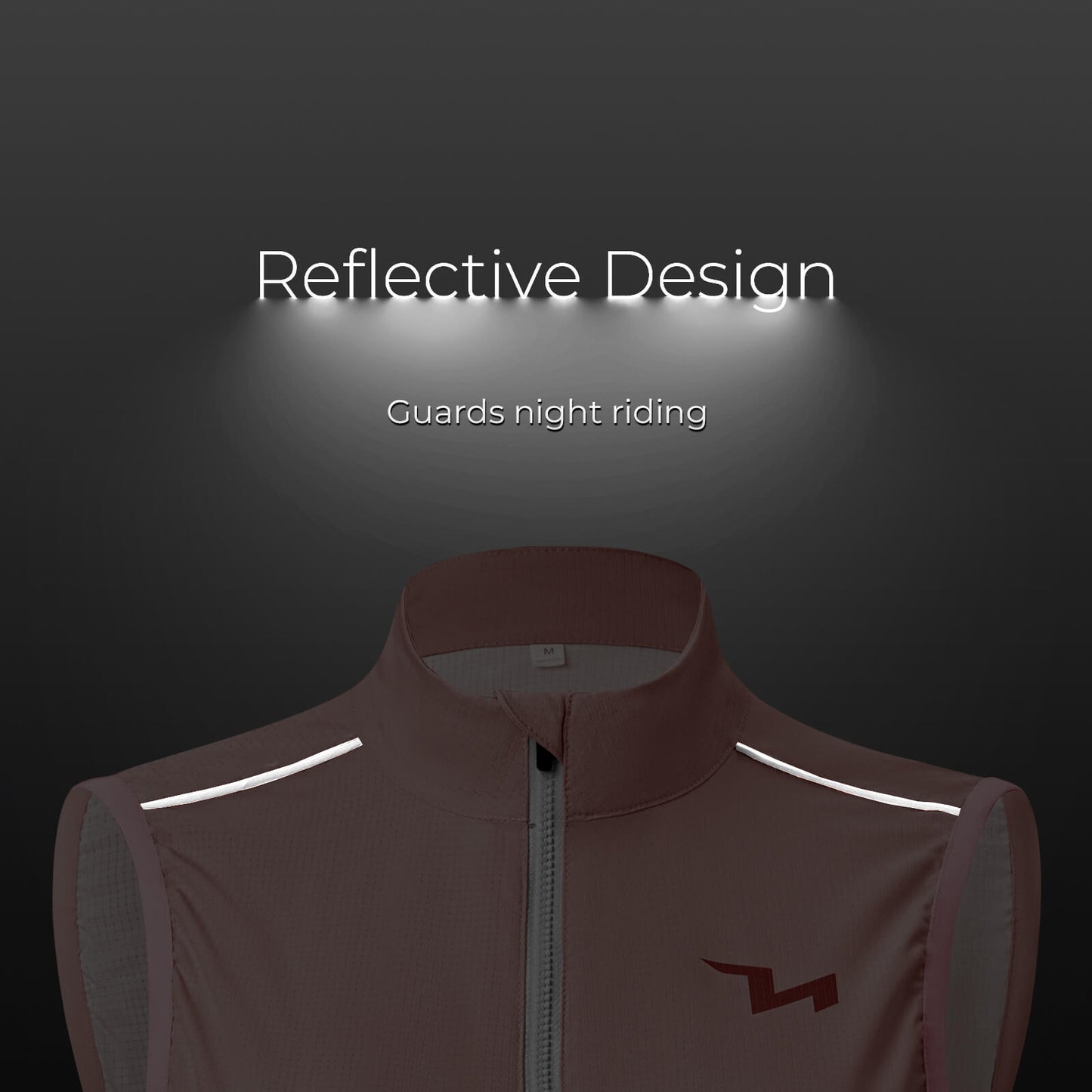 TVI windproof women's cycling vest MJ008, lightweight and breathable design for added protection during windy rides. #Color_Pink