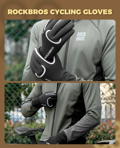 Outdoor sports gloves for cycling driving and running in winter