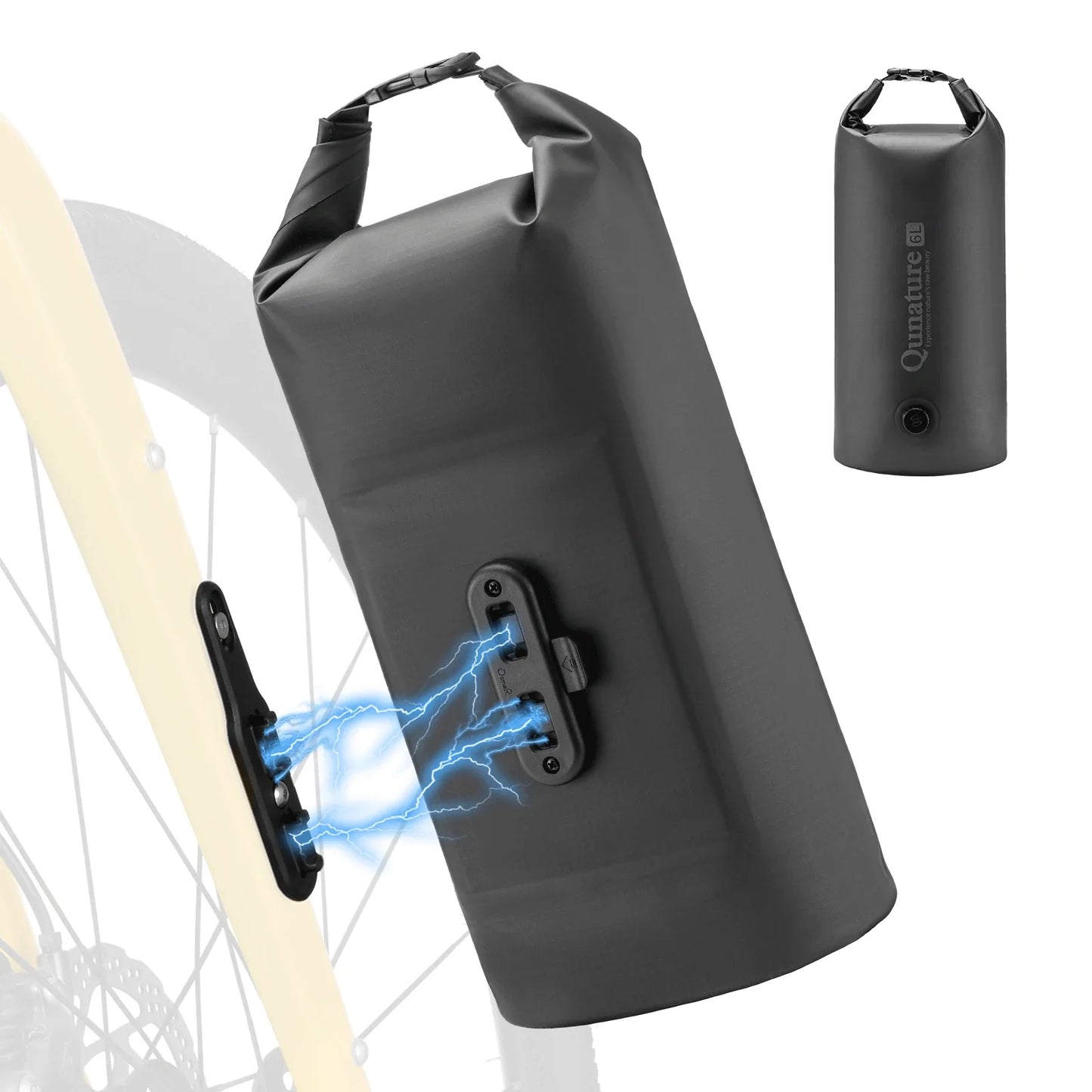 Magnetic Quick-Release Waterproof Bike Fork Bag 6L
