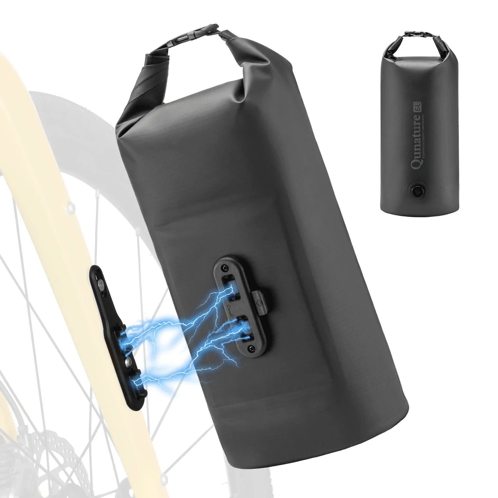Magnetic Quick-Release Waterproof Bike Fork Bag 6L