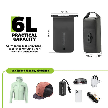 Magnetic Quick-Release Waterproof Bike Fork Bag 6L