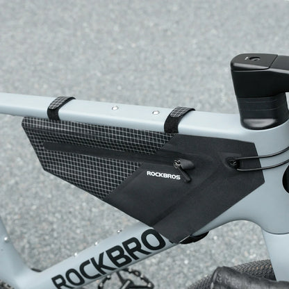 Waterproof Bike Frame Bag 1.7L Lightweight Cycling Storage Bag