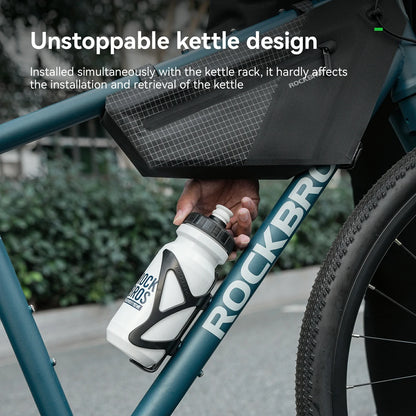Waterproof Bike Frame Bag 1.7L Lightweight Cycling Storage Bag