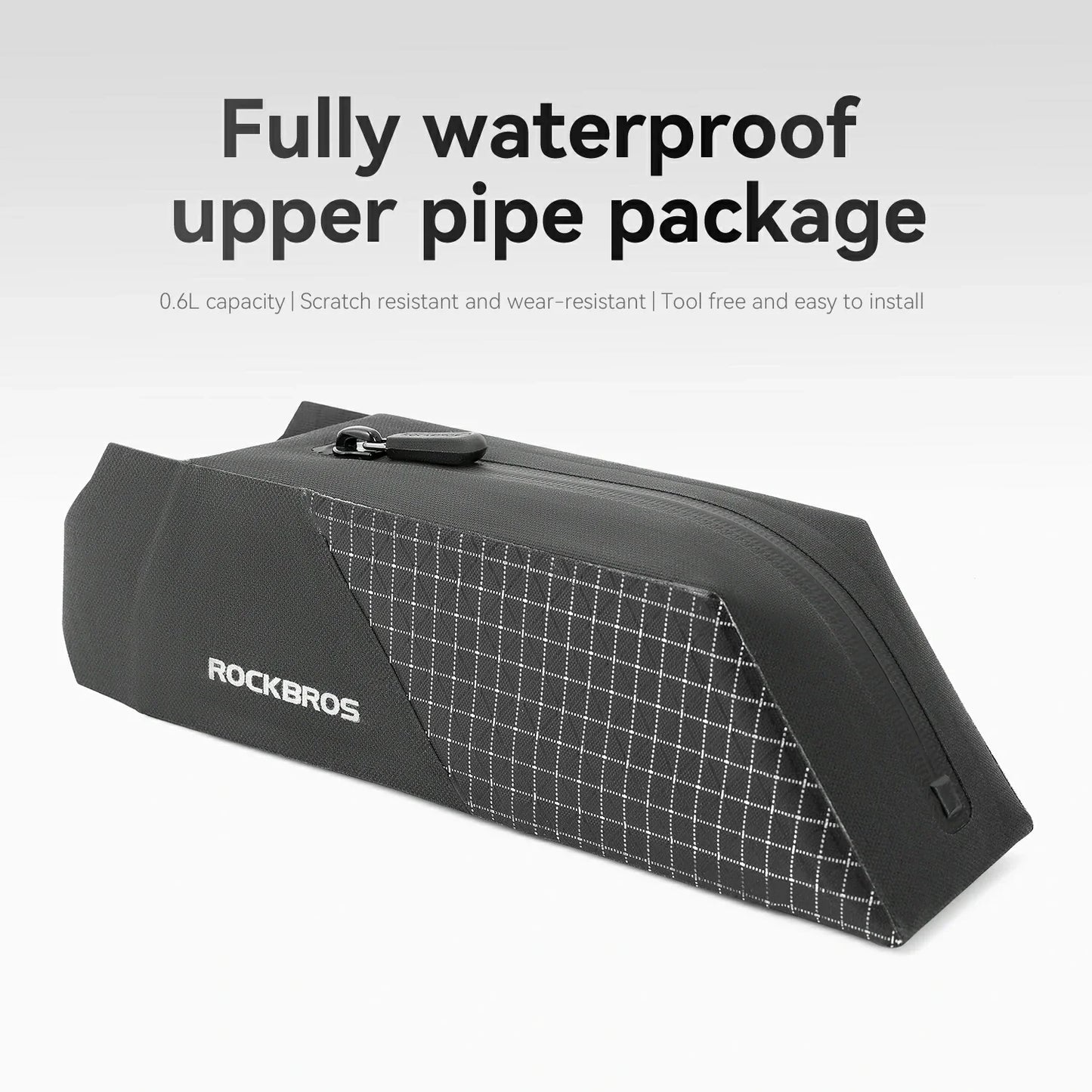 Waterproof Bike Top Tube Bag 0.6L