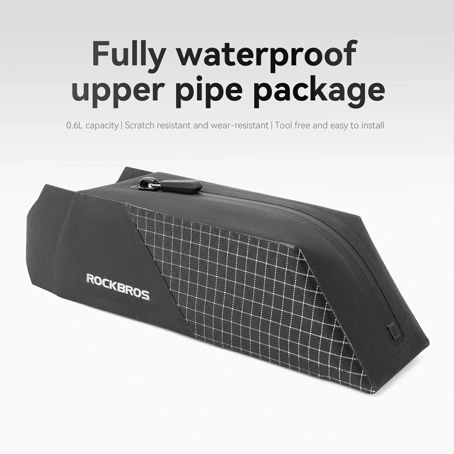 Waterproof Bike Top Tube Bag 0.6L