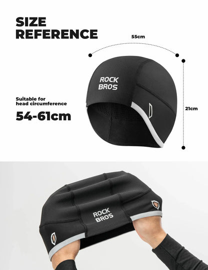 Casquette de Cyclisme Hiver Coupe-Vent Thermique