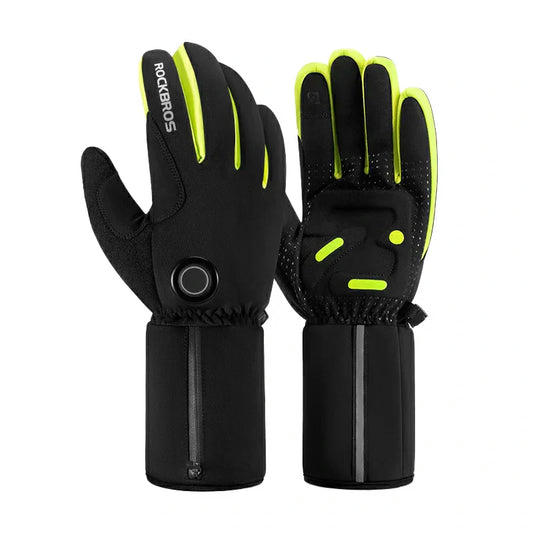 Winter Induction Heated Gloves Warm Windproof